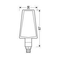90076-S-01.JPG Duke Indicatori Direzione A Led 12v Led Nero Led Indicatori Direzione