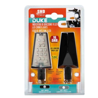 90076-C-01.JPG Duke Indicatori Direzione A Led 12v Led Nero Led Indicatori Direzione