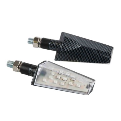 90077-C-01.JPG Duke Indicatori Direzione A Led 12v Led Carbon Led Indicatori Direzione