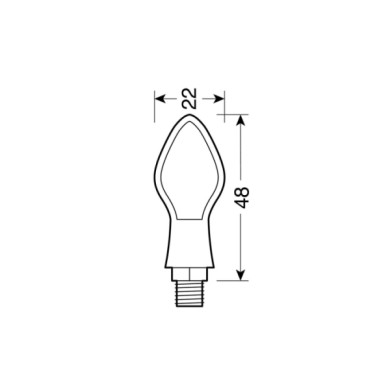 90082-S-01.JPG Pixia Indicatori Di Direzione A Led 12v Led Nero Led Indicatori Direzione