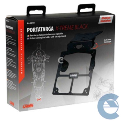 LAMPA-90153-PORTATARGA-EXTREME-(2).jpg Xtreme Portatarga Universale Nero Portatarga Per Moto Portatarga
