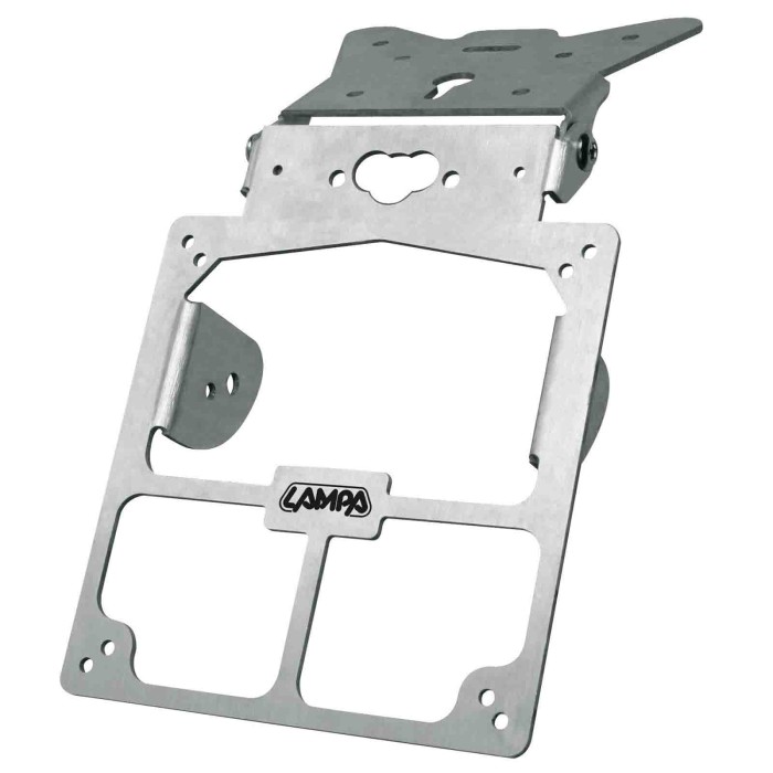 90142-A-01.JPG Xtreme Portatarga Universale Alluminio Portatarga Per Moto Portatarga