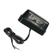 Luce Targa A 4 Led Bianco Omologato Fanali