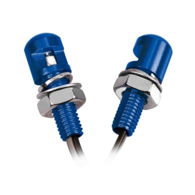 90171-S-02.JPG Set 2 Viti Con Led A Luce Bianca Blu Luci Decorative