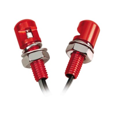 90173-C-01.JPG Set 2 Viti Con Led A Luce Bianca Rosso Luci Decorative