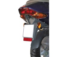 90189-S-01.JPG Supporto Per Catarifrangente Targa Ciclomotori Portatarga Per Ciclomotori Portatarga