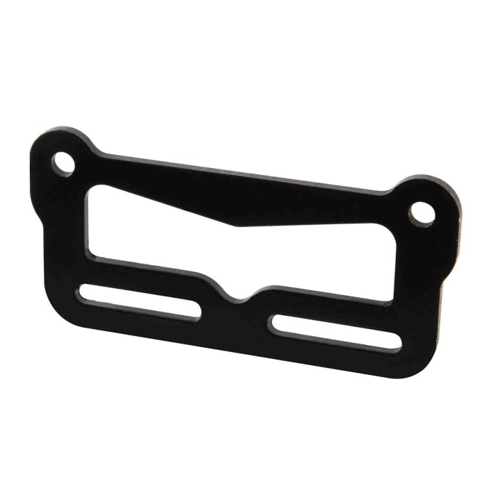 90189-A-01.JPG Supporto Per Catarifrangente Targa Ciclomotori Portatarga Per Ciclomotori Portatarga