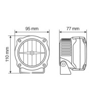 90461-D-01.JPG Max Lum 2 Coppia Di Fari Fendinebbia A Led 12v Led Luci Ausiliarie
