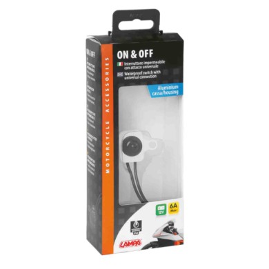 90464-S-01.JPG On & Off Interruttore Impermeabile 12v Alluminio Accessori Luci Ausiliarie