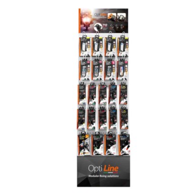 90466-A-01.JPG Espositore Inclinato Da Pavimento Senza Cornice 171 Cm Espositori 90466