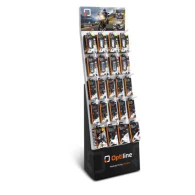 90466-A-02.JPG Espositore Inclinato Da Pavimento Senza Cornice 171 Cm Espositori 90466