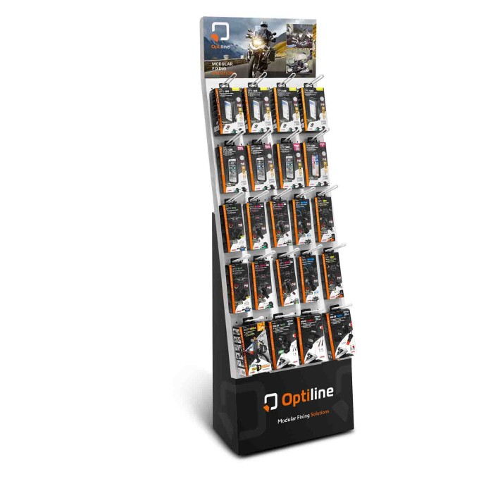 90466-A-02.JPG Espositore Inclinato Da Pavimento Senza Cornice 171 Cm Espositori 90466