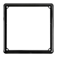 90481-S-01.JPG Cornice Targa Moto In Acciaio Nero Portatarga Per Moto Portatarga