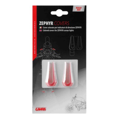90494-C-01.JPG Cover Colorate Per Indicatori Di Direzione Zephyr 2 Pz Rosso Led Indicatori Direzione