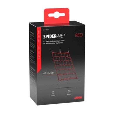 90501-C-01.JPG Spider Rete Elasticizzata Rosso Reti E Corde Elastiche Corde Elastiche