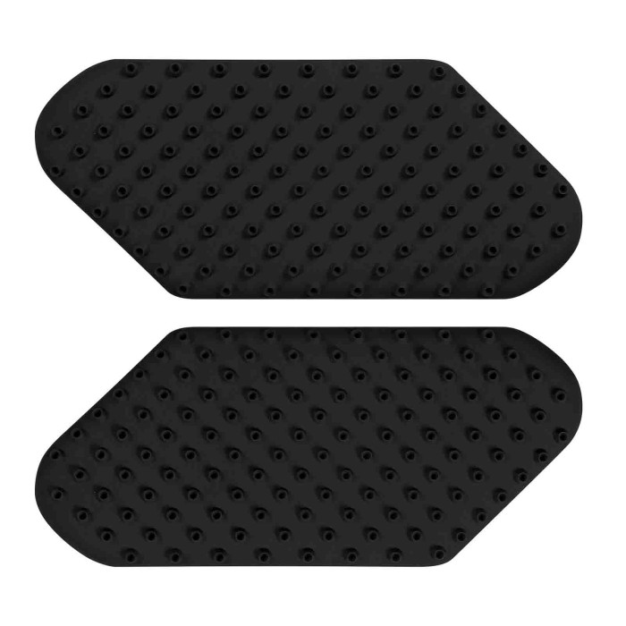 90508-S-01.JPG Grip Tank X1 Coppia Protezioni Adesive Per Serbatoio Nero Protezioni Decorazioni
