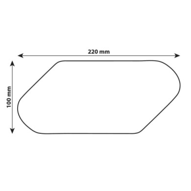 90509-D-01.JPG Grip Tank X1 Coppia Protezioni Adesive Per Serbatoio Trasparente Protezioni Decorazioni