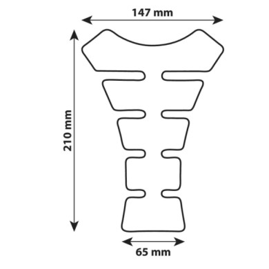 90515-D-01.JPG Pro Tank X4 Protezione Adesiva Per Serbatoio Nero Protezioni Decorazioni