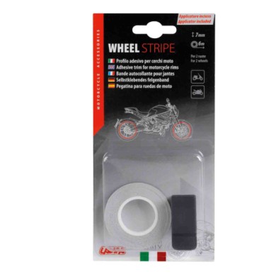 90521-S-01.JPG Wheel Stripe Racing Profilo Adesivo Per Cerchi Ruota Argento Decorazione Ruote Protezione/estetica
