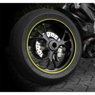 90527-S-01.JPG Wheel Stripe Fluo Profilo Adesivo Per Cerchi Ruota Giallo Decorazione Ruote Protezione/estetica