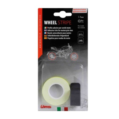 90527-C-01.JPG Wheel Stripe Fluo Profilo Adesivo Per Cerchi Ruota Giallo Decorazione Ruote Protezione/estetica