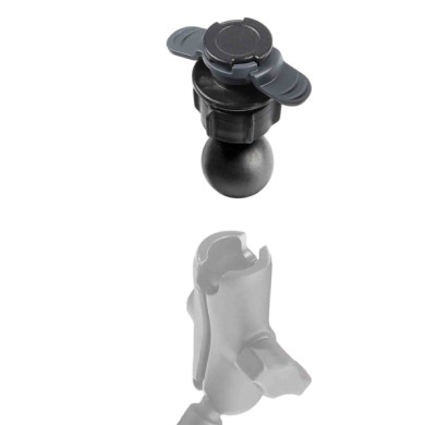 90555-S-01.JPG Titan Ball Head Connettore Duolock Con Sfera Da 25 Mm/1" Accessori