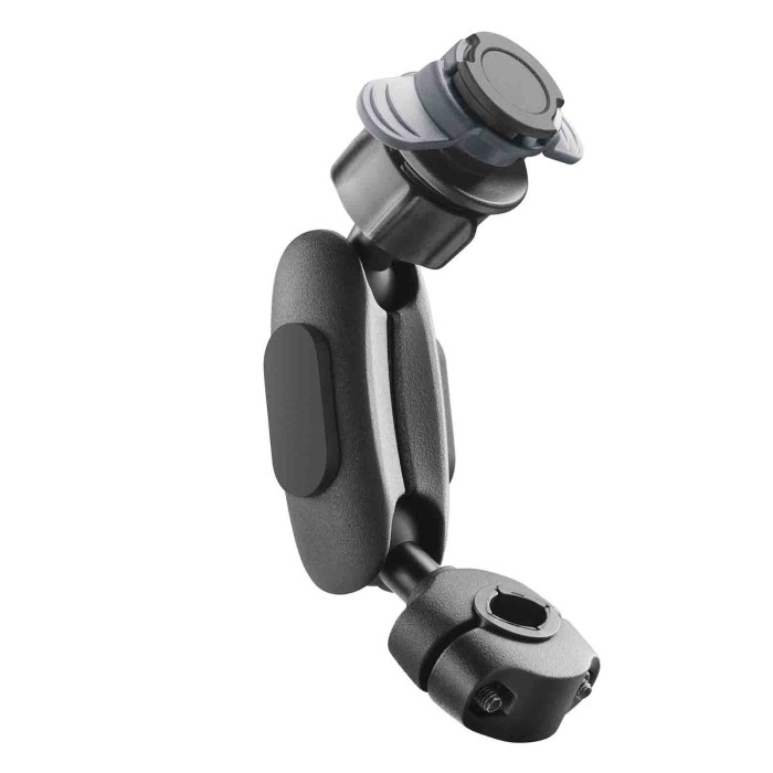 90561-S-02.JPG Titan Bar Orbit Supporto A Braccio Snodato Con Attacco Per Specchietti E Traversini Supporti Moto