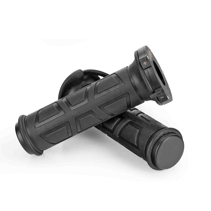 90569-S-02.JPG Manopole Riscaldate (solo Gomma Senza Sostituzione Comando Acceleratore) Manopole