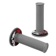 Donut Off Road Grips Manopole Universali Grigio Rosso Manopole