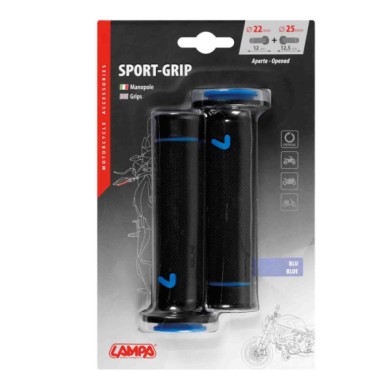 90581-S-01.JPG Sport Grip Manopole Universali Blu Manopole