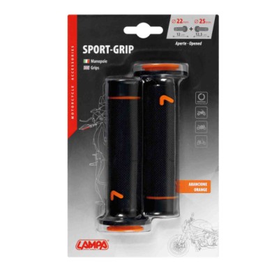 90583-C-01.JPG Sport Grip Manopole Universali Arancione Manopole