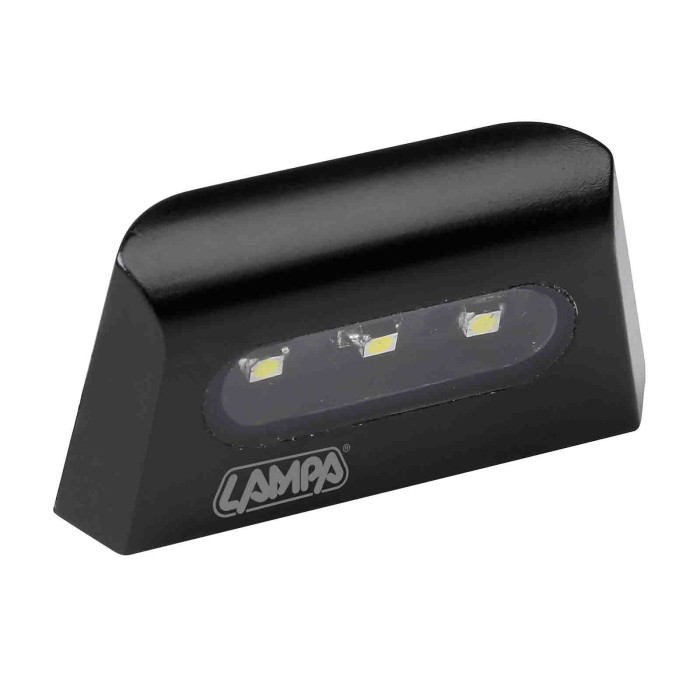 90586-S-01.JPG A Ion Luce Targa A 3 Led Smd 12v Fanali