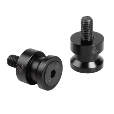 90642-C-01.JPG Coppia Supporti Cavalletto M6x1 Mm Nero Cavalletti