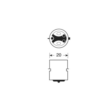 91513-S-01.JPG 12v Lampada Alogena Blu Xe S2 35/35w Ba20d 1 Pz D/blister Lampadine Blu Xe Lampa Alogene