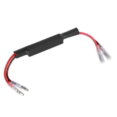 91615-C-01.JPG Resistenze Pre Cablate Con Connettori Rapidi 2 Pz 12v 10 Ohm 10 W Adattatori Indicatori Direzione