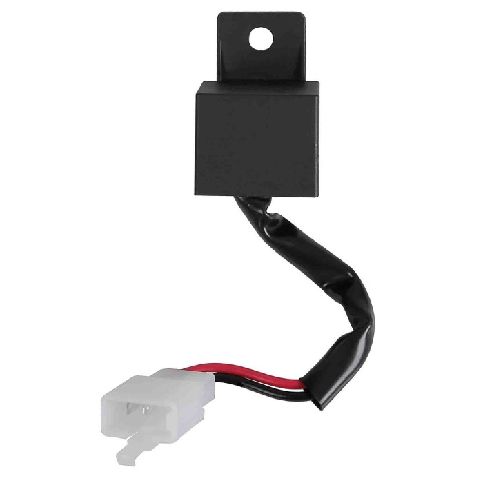91616-C-01.JPG Flasher 2 Pin Intermittenza Elettronica Plug & Play 12v 10a Adattatori Indicatori Direzione