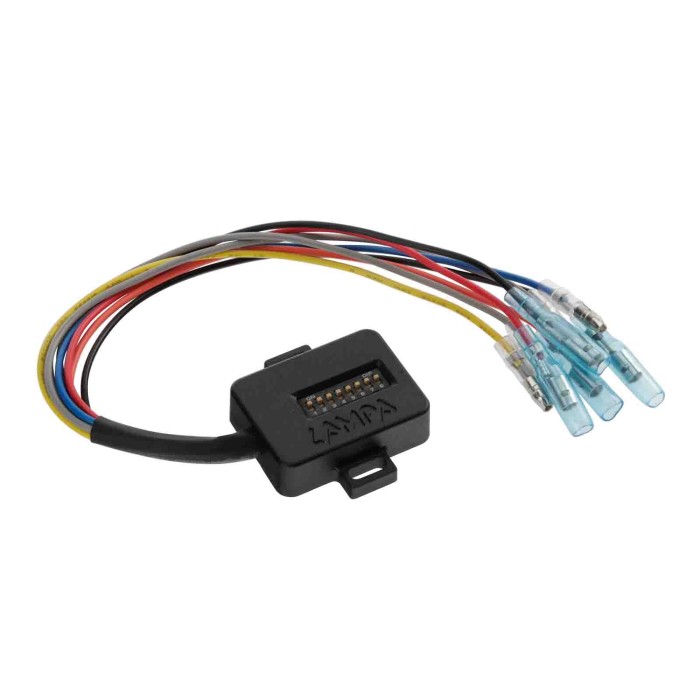 91618-C-01.JPG Smart Cheat Box Resistenza Con Centralina A Selettori Per L'eliminazione Di Errori 12v Adattatori Indicatori Dire
