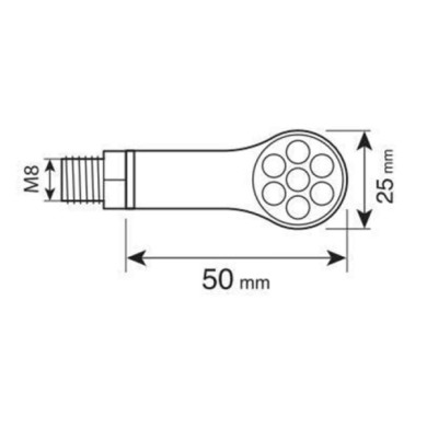 91625-D-01.JPG Magnifier Rear Indicatori Di Direzione A Led E Luce Di Posizione/stop Posteriori 12v Led Led Indicatori Direzione