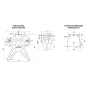 91645-D-01.JPG Aero X Evo 5 Portatarga Italia Con Altezza Ed Inclinazione Regolabili Portatarga Per Moto Portatarga
