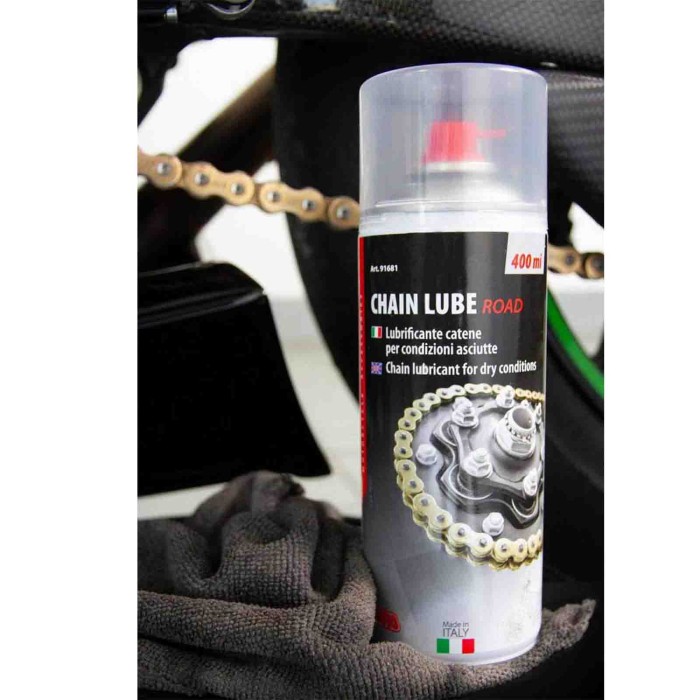 91681-S-01.JPG Lubrificante Per Catene Road 400 Ml Linea Moto Lampa