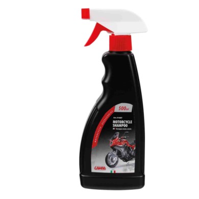 91687-A-01.JPG Shampoo Moto A Secco 500 Ml Linea Moto Lampa