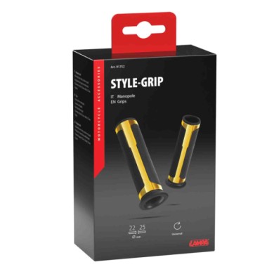 91752-S-01.JPG Style Grip Manopole Universali Oro Manopole