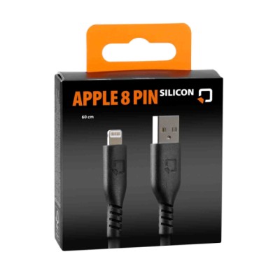 91781-S-01.JPG Cavo In Silicone Usb A   Apple 8 Pin 60 Cm Apple Lightning/8 30 Pin Cavi