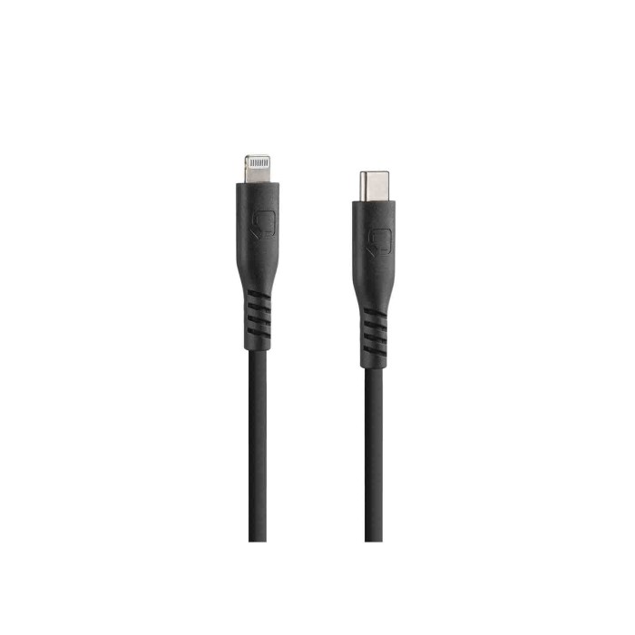 91784-C-01.JPG Pro Cavo In Silicone Usb Type C   Apple 8 Pin 60 Cm Apple Lightning/8 30 Pin Cavi