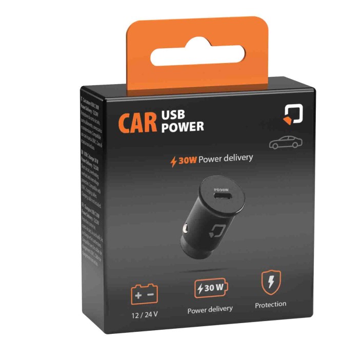91799-C-01.JPG Car Usb Power Caricabatteria 1 Porta Usb C Pd 30w 12/24v Caricabatteria Usb 12/24v