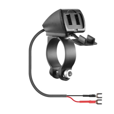 91812-S-04.JPG Trek Doppio Caricatore Usb Resistente All'acqua 3 Tipi Di Fissaggio 5400 Ma 30w 12/24v Accessori