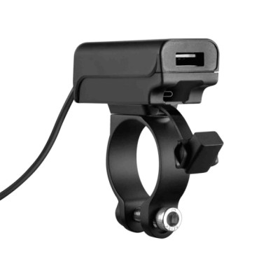 91817-S-02.JPG Trek X Caricatore Usb Con Doppia Presa Usb (usb A + Usb C) Resistente Alla Pioggia Accessori