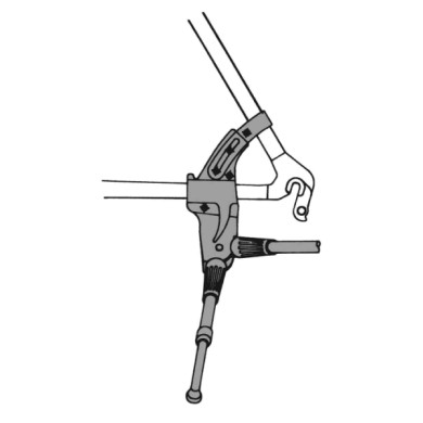 92432-D-02.JPG Cavalletto Laterale Regolabile In Alluminio 24 28 Cm Cavalletti
