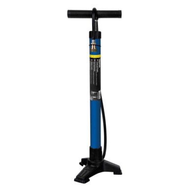 94214-S-01.JPG Pompa Gonfiaggio Tre Piedi In Acciaio H 440 Mm Ø 35 Mm Pompe Gonfiaggio
