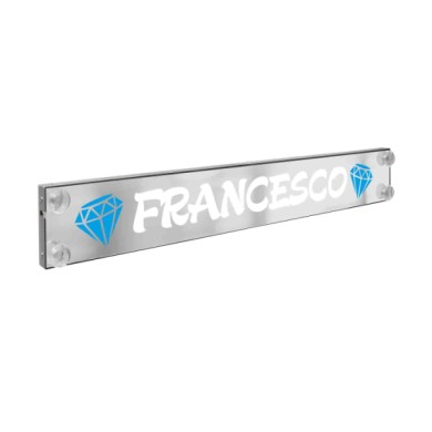 95700-S-02.JPG Laser Mono Tabella Personalizzabile A Led 12/24v 100x13 5 Cm 9 11 Caratteri Tabelle Personalizzabili 12/24v Decor